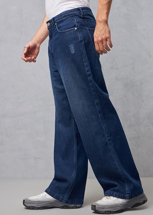 Pure cotton men jeans